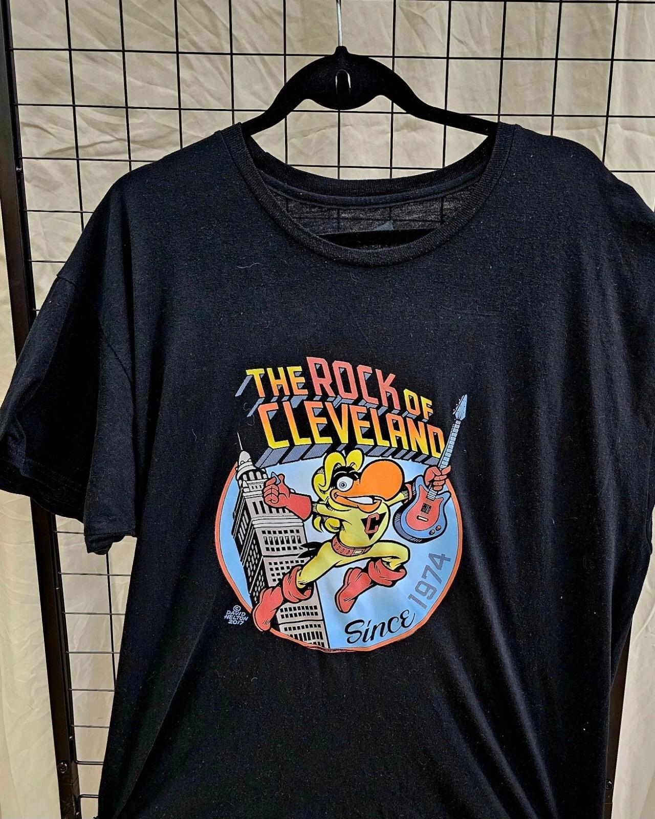 WMMS Cleveland, Home of The Buzzard since 1974 Cotton T -Shirt S