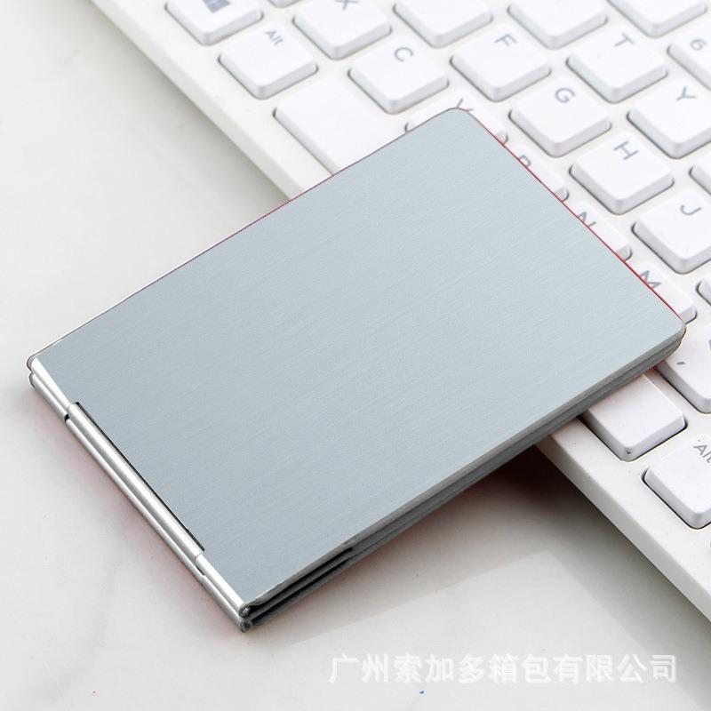Motor vehicle driver's license cover, card pack, aluminum alloy driving license cover, ultra-thin new model