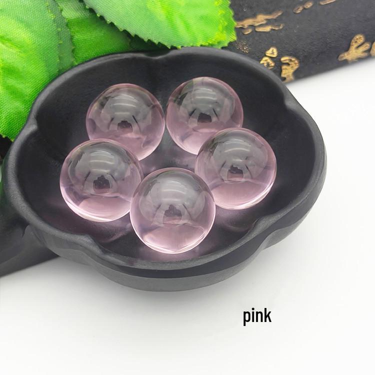 Xingtai Colored Crystal Glass Light Ball Bead Ornament