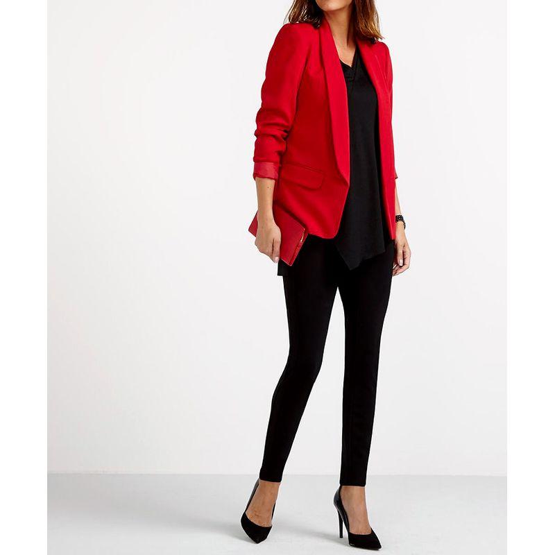 

Ddk62 Foreign Trade Cotton Elastic Casual Leggings Black 2X (about 95.00 kg-105.00 kg