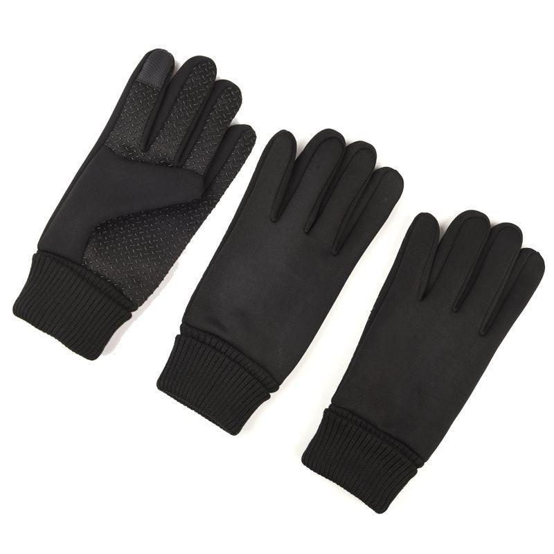 Warm Fleece-lined Touchscreen Winter Gloves - Windproof & Waterproof for Cycling, Skiing, Men & Women.