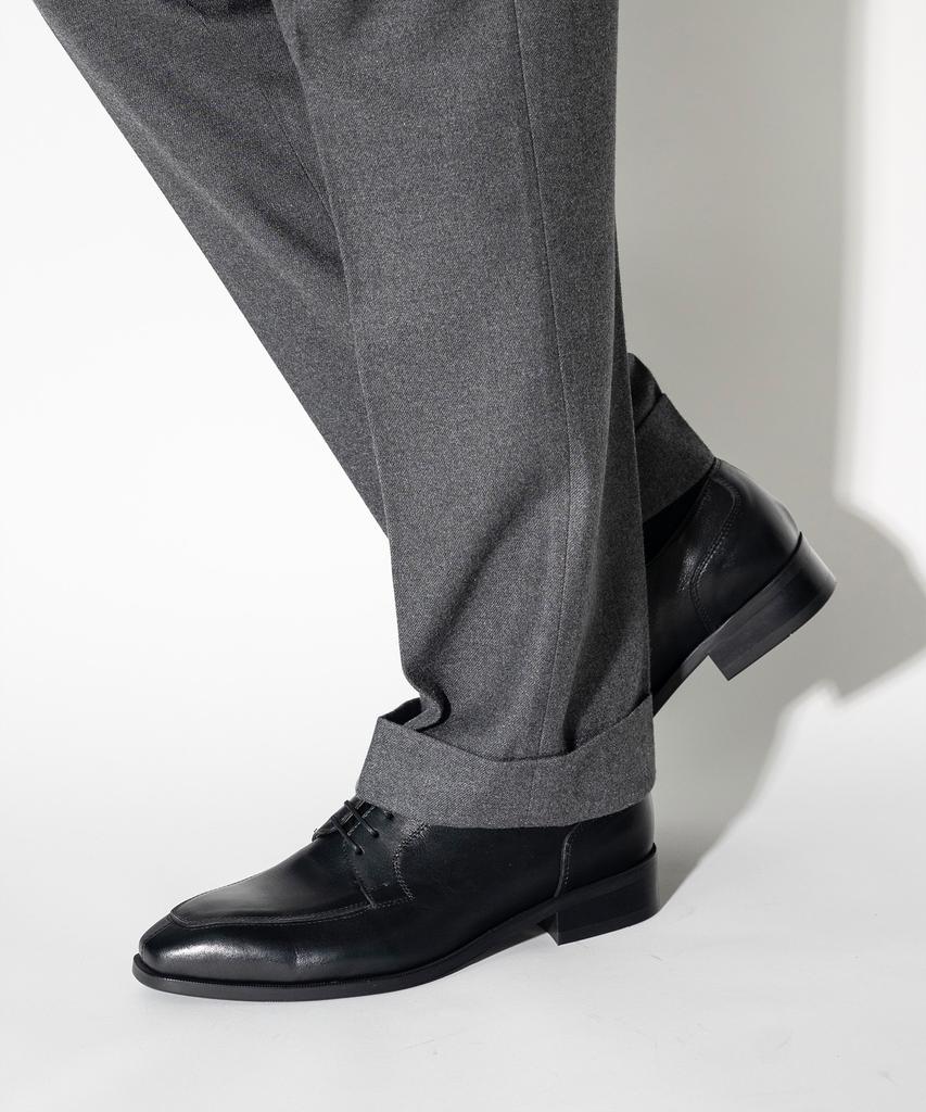 Allclassic Alc1006 Adore Y-Tip Derby Shoes_Black
