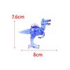 Glass Dinosaur Tiny Animal Figurines Decor Delicate Details Waterproof