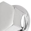 Steering Wheel Center Nut 15/8in‑18 High Gloss Mirror Polish 316 Stainless Steel for Verado Helms System