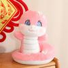 with Hand Snake Plush Doll Toy Stuffed Lucky Snake Plushies Doll  Company Annual Meeting