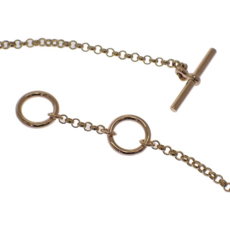 HERMES  H216330B_00  Necklace K18 Pink Gold Women
