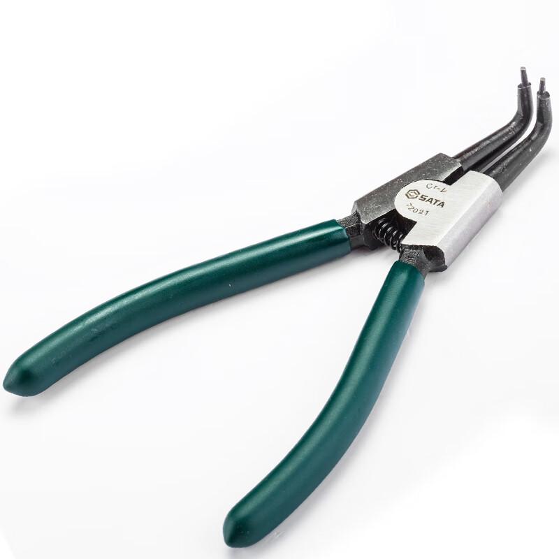 SATA 72021 German Style Bent External Circlip Pliers