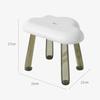 Bathroom Cloud Stool Plastic Transparent Toilet Non-slip Household Low Chair Step Foot Pad Step Bath Small Board