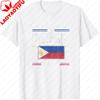 Have No Fear The Filipino Is Here Printed Shirt Philippines Flag Tshirt Funny Patriotism Gift Tee Retro Style Unisex Unisex Tee Top