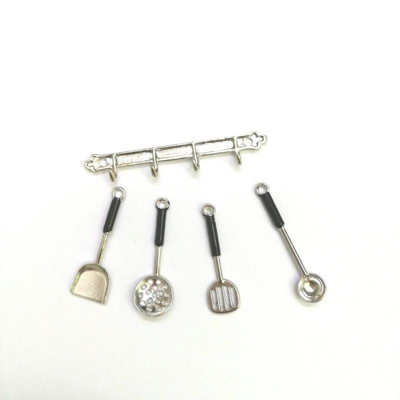 5 bucăți/Set Casă de păpuși în miniatură Mini instrumente de bucătărie Miniaturas Casa De Munecas 1:Kit de 12 accesorii pentru case de păpuși