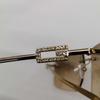 Used GUCCI 577AK Rhinestone Sunglasses