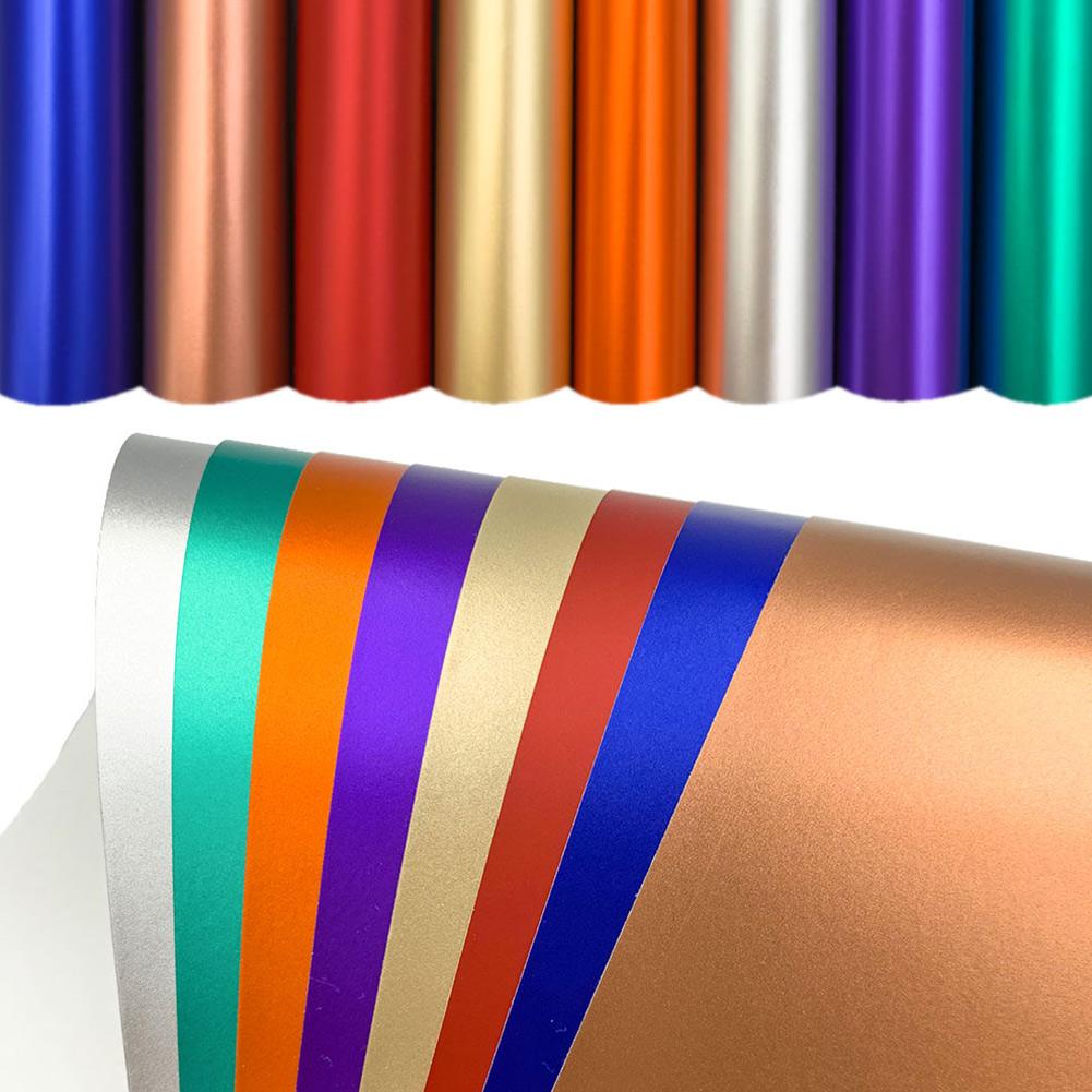 Rose Gold Vinyl Film Silver Thick: 0.23mm 30*100cm