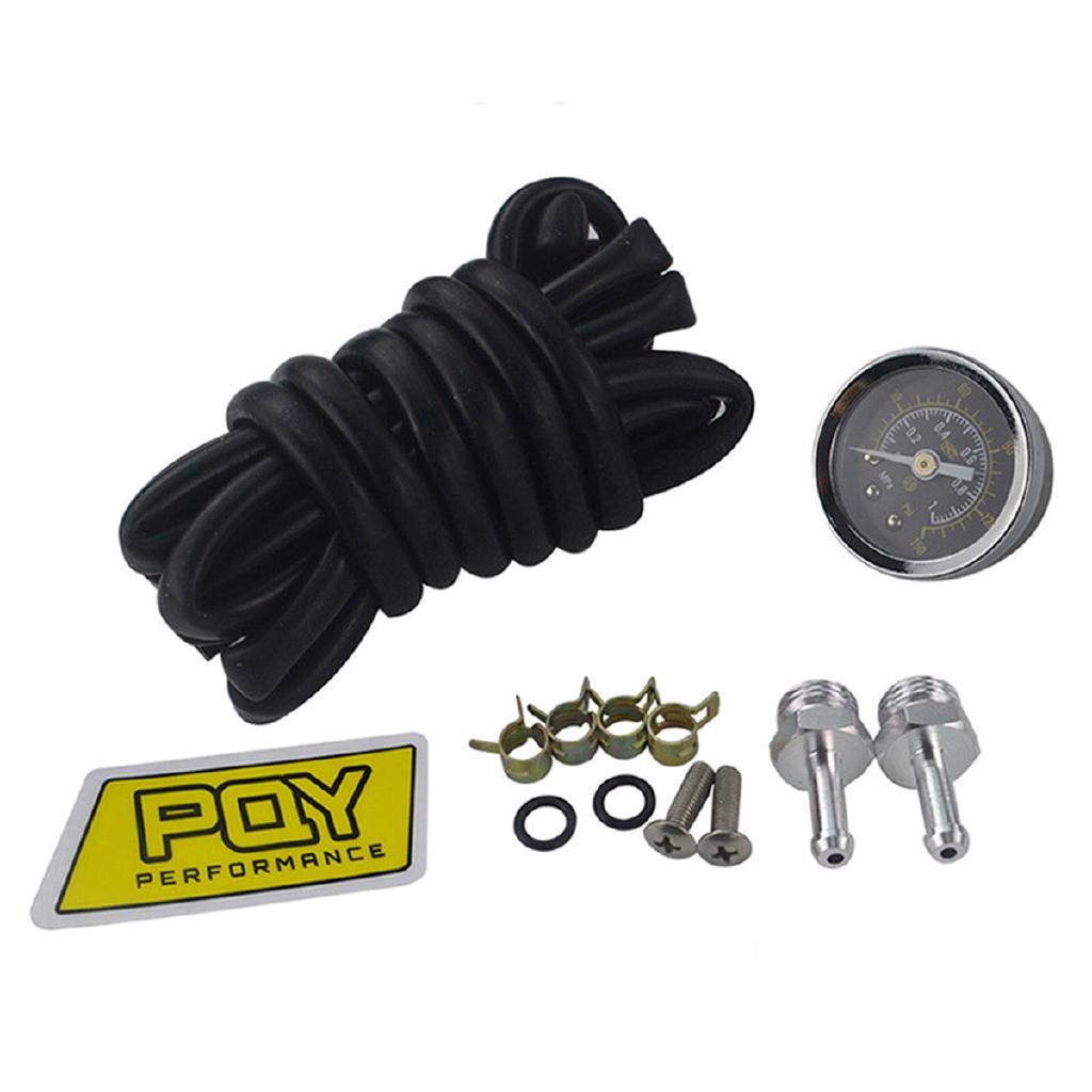 T2 Universal Adjustable Mbc Manual Gauge Turbo Boost Controller 1-150 Psi Black