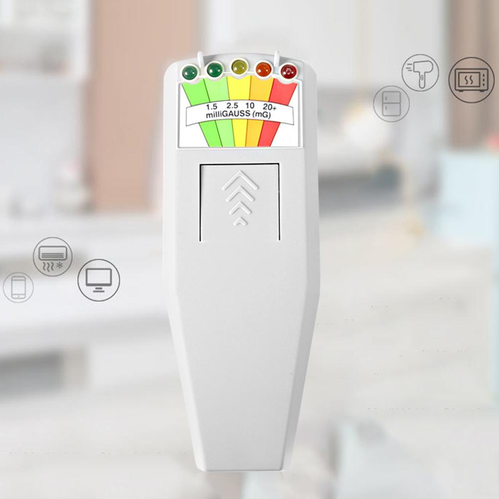 K2 EMF Meter 5-LED Indicator Light LCD Digital Electromagnetic Field Radiation Tester EMF Measurement Instrument
