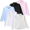 Girl School Uniform Shirt With Pure Cotton And Polyester Blend For Casual Wear