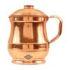 Kupfer Wasserkrug Traditionelles Design Ayurveda Gesundheitsvorteile Kein Rost Elegant
