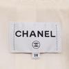 CHANEL [Good Condition] P56048V29319 Lion Button Tweed Double Breasted Jacket 38 whiteUsed