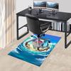 1 Stück Haifisch Jeff Teppich, Büroteppich Außenmatte Heimdeko Bereichsteppich Festival