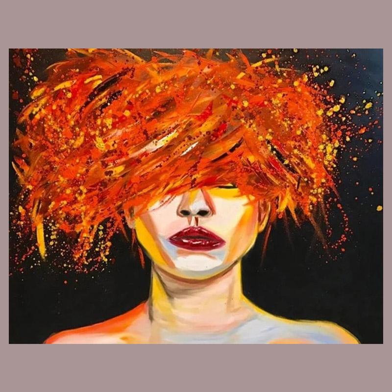 Graffiti Art Novel Aabstract Women Canvas Painting Wall Art Posters Prints Wall Pictures for Living Room Home Wall Decor