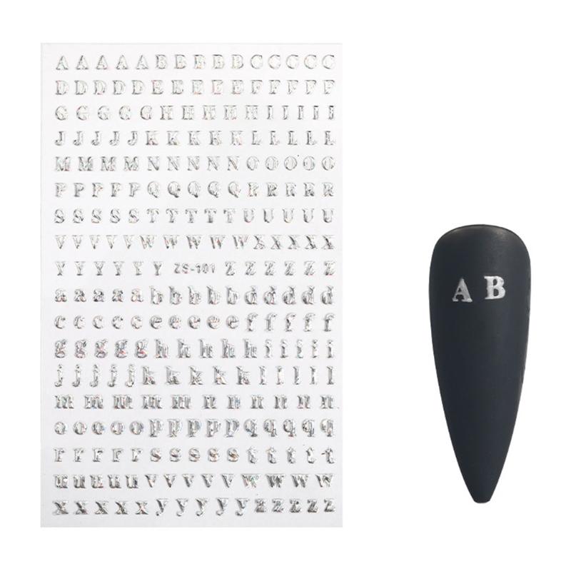 5 Blätter Buchstaben PET Aufkleber Harzform Füllstoffe Schmuckherstellungsmaterial Epoxid Füllmaterialien Epoxidharz Zubehör