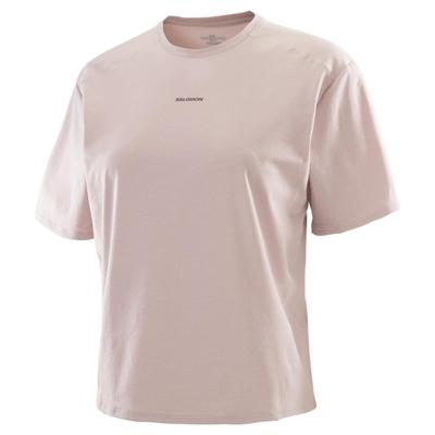 Trackline Soft Comfortable Breathable Short Sleeve Drop Shoulder T-Shirt Women T-Shirts C24424