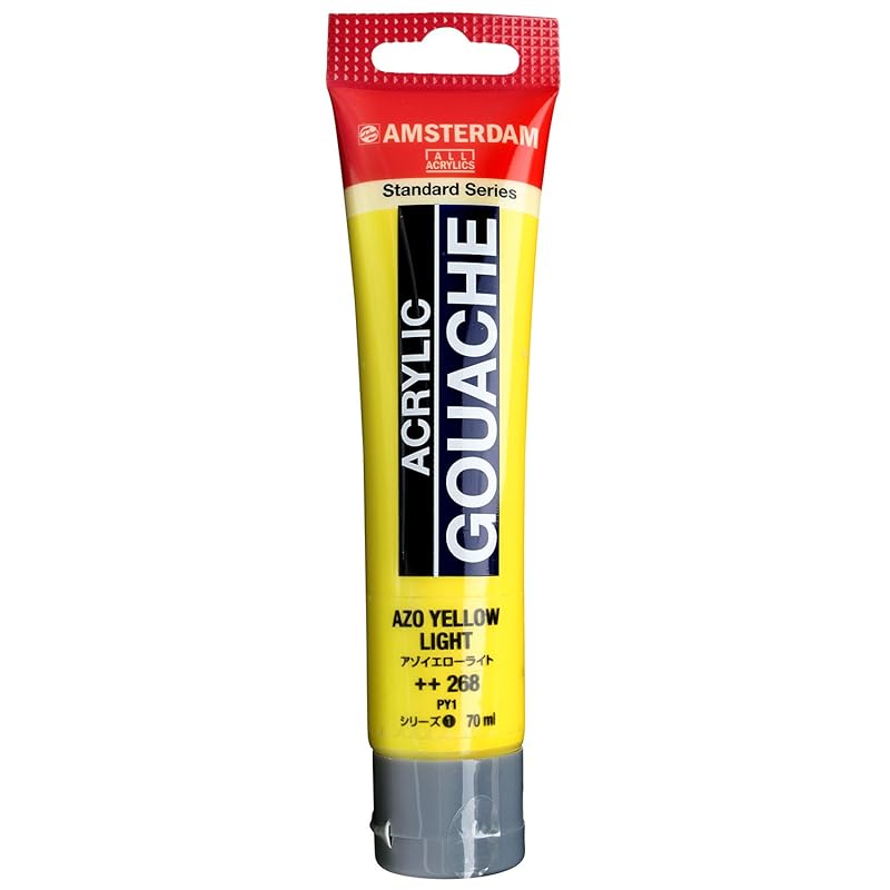 

Talens Japan Japan) Talence acrylic gouache Amsterdam acrylic gouache azo yellow light AAG70 268 70ml