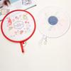 1Pc Nylon Portable Folding Fan For Party Gift Fan Cool Summer Lovely Hand Fan