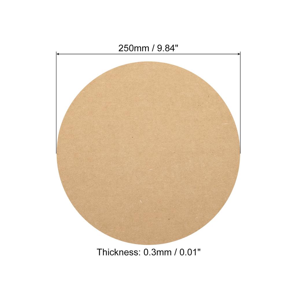 Round Cardboard Paper Blank Disc Circles Slices for Party Decorations DIY Craft Arts Drawing Painting Writing