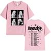 Singer Freya Skye 100cotton Unisexs Shirt Summer Stars Align Tour Album Graphics Womens Y2k Hip Hop Streetwear Tshirt