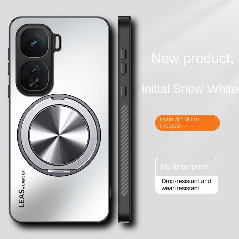 

Для VIVO IQOO NEO 10 Pro Чехол Жесткий Матовый С Кольцом Подставка Магнитный Защитный Чехол Для IQOO NEO 10 9 8 Pro 7 Shell For IQOO Neo 10 белый