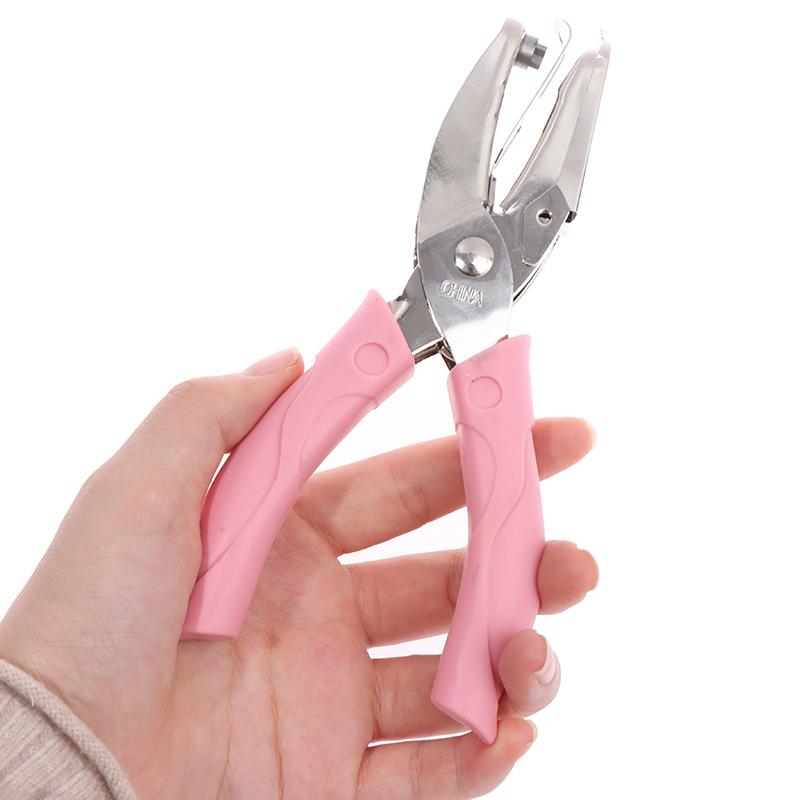 Hand Held Single Hole Punch Small Stationery Binding Punch Card Punch