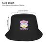 Digimon Gabumon Chibi Bubble Letter Kanji Digital Monsters Bucket Hat  Hawaii Fisherman Caps Soft Fold Fishing Sunscreen Hats