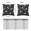 Custom Disney Snoopy Woodstock Cartoon Beagle Pillow Home Decorative Nordic Cushion Decoration Salon Square Pillowcase