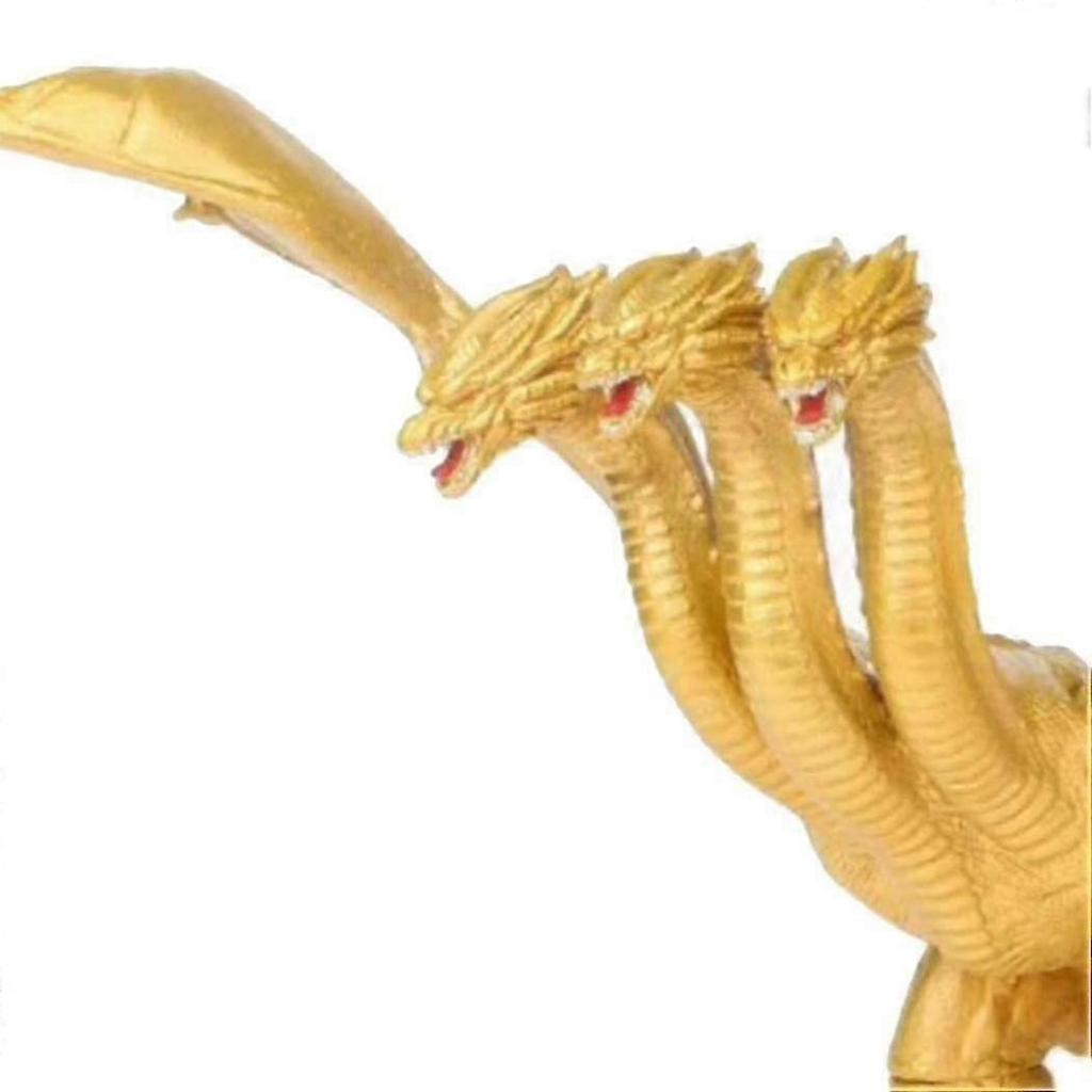 25-26 King Ghidorah Χρυσός Τρικέφαλος Δράκος - Συλλεκτική Φιγούρα Δράσης από PVC