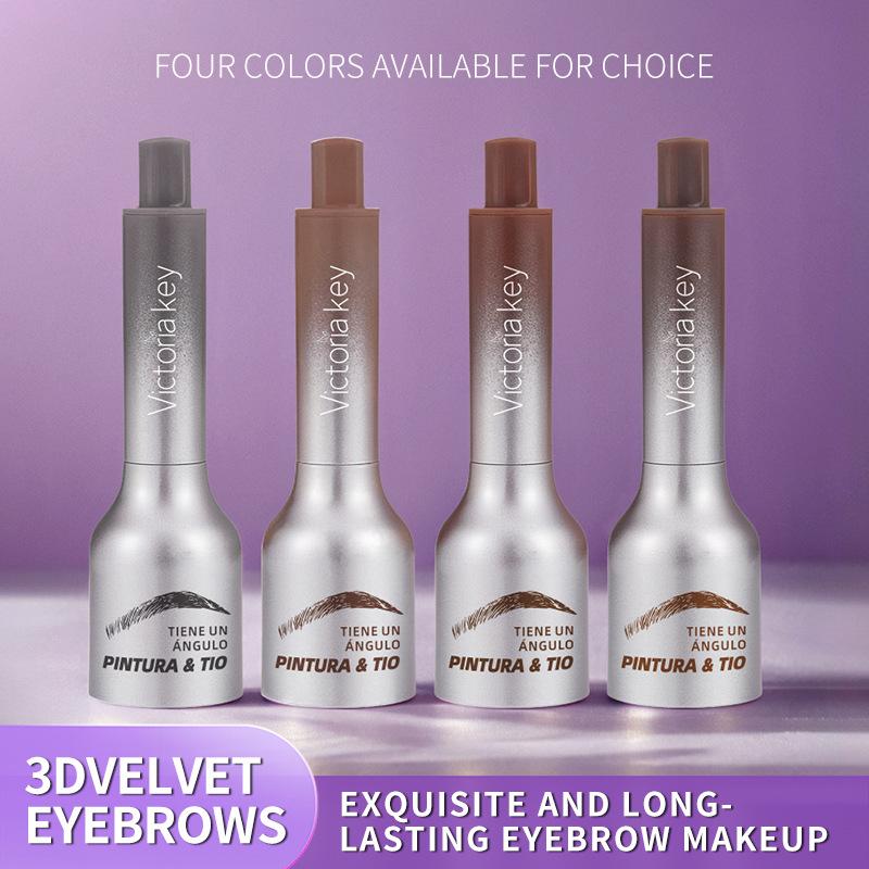 Waterproof Long-Lasting Eyebrow Tint Cream With Brush, Smudge-Proof Liquid Eyebrow Pencil For Precise, Natural-Looking Brows
