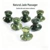 Portable Jade Mushroom Head Gua Sha Massager for Full Body, Acupoint, and Face Health