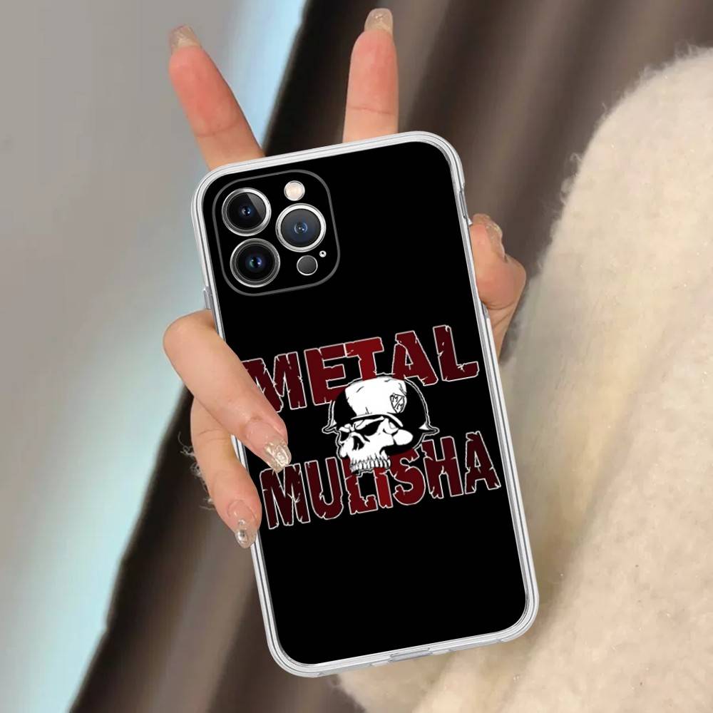 Motocross Metal Mulisha For IPhone 17 16 15 14 13 12 Mini 11 Pro Max Transparent Case