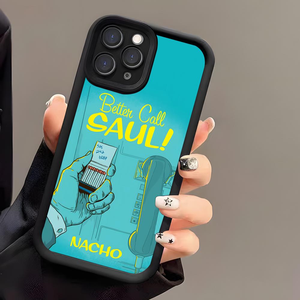 Better Call Saul Phone Case For IPhone 17 Air 16 E 15 14 Plus 13 12 11 Pro Max Black Sky Eye Stepped Protective Case
