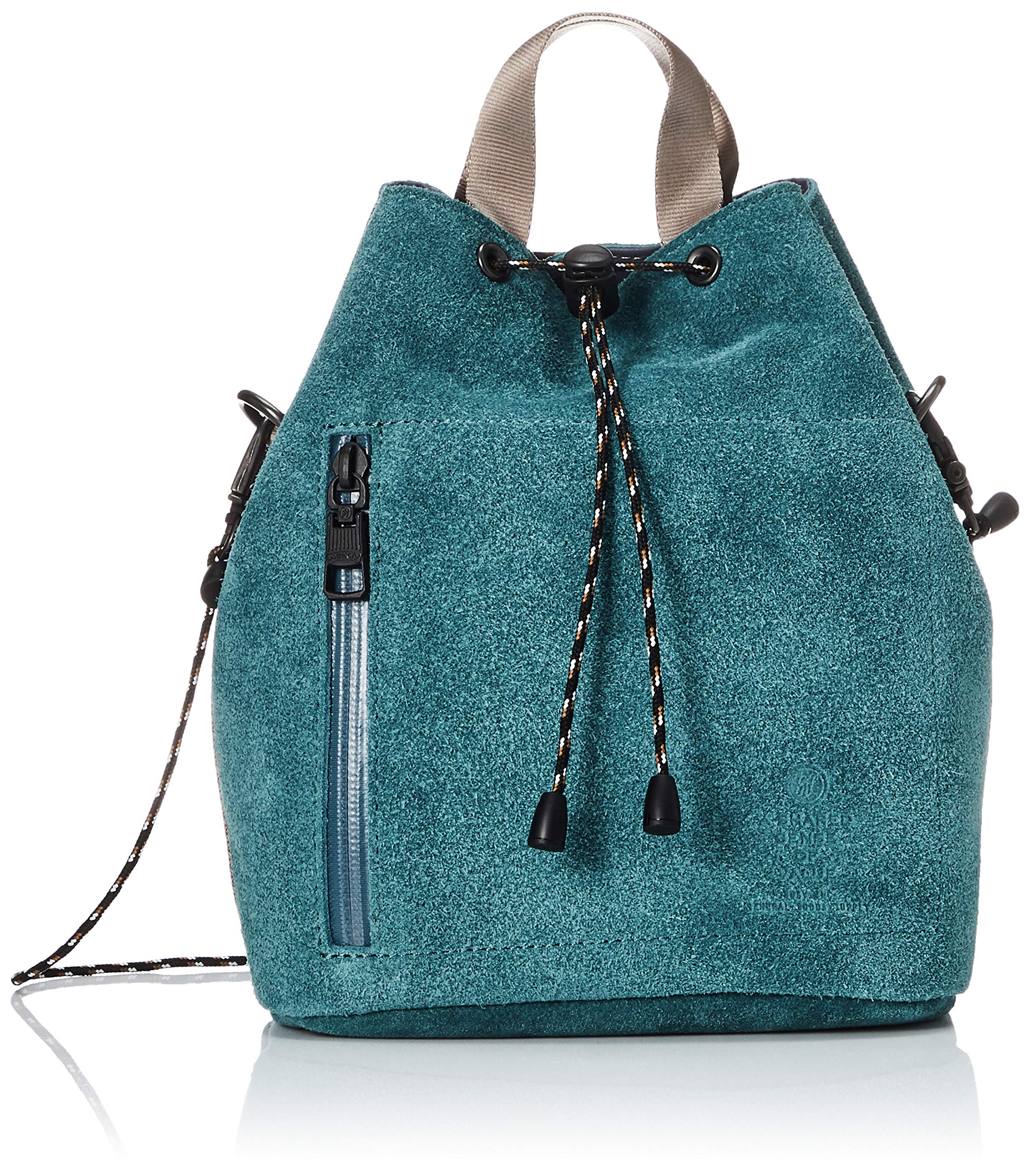 

Assobu WP Suede Drawstring Shoulder Turquoise Bag,