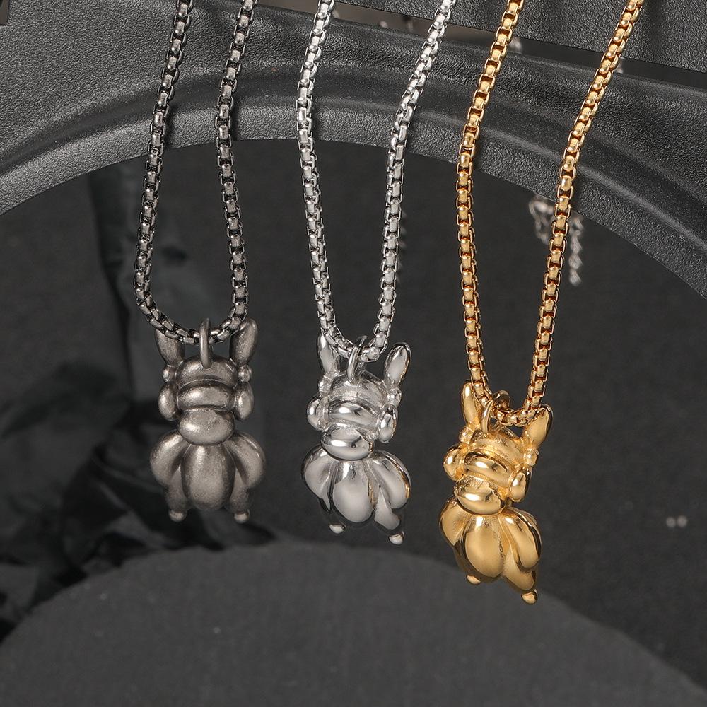Twelve Zodiac Dragon Titanium Steel Necklace - European & American Original Design
