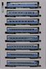 KATO N Gauge 20 Series Sleeper Express Asakaze Early Formation Basic Set Model Passenger Blue 8-Car 10-1725 Train, Cars,