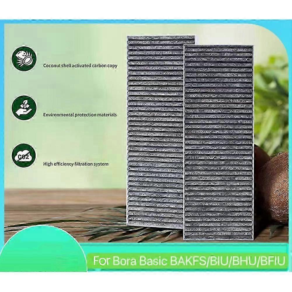 2 szt. Filtr z węglem aktywnym do okapu Bora Basic BAKFS/BIU/BHU/BFIU Filtr tłuszczu