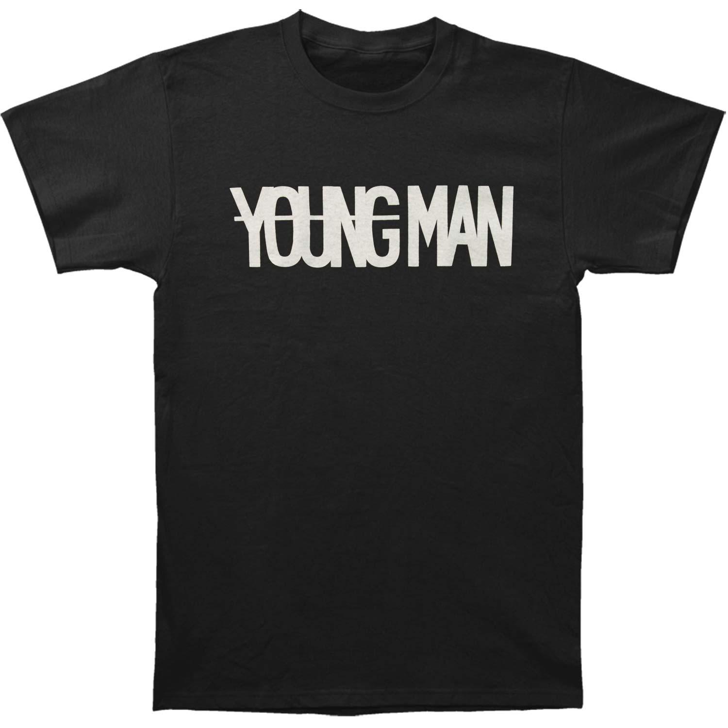 Men s Machine Gun Kelly (Music) Young Man T-shirt Large Black XXXXL