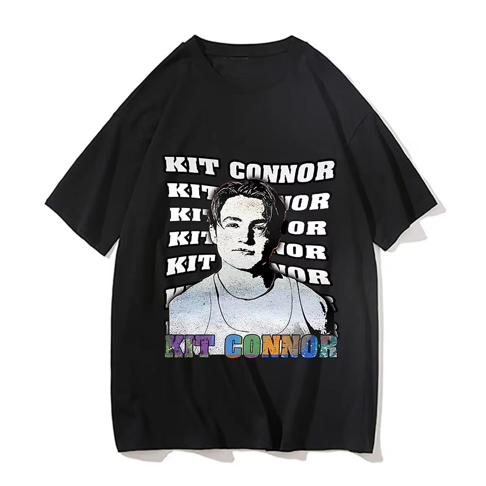 

Kit Connor Tee Shirt Summer T Shirt Man/Woman Round Neck Short Sleeved Casual Tshirt Casual Clothes Fashion Daily Harajuku Tops 5XL