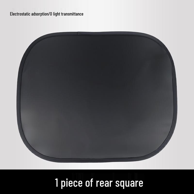 Magnetic Car Sun Shade - Full Blackout, Heat Insulation, Opaque Curtain