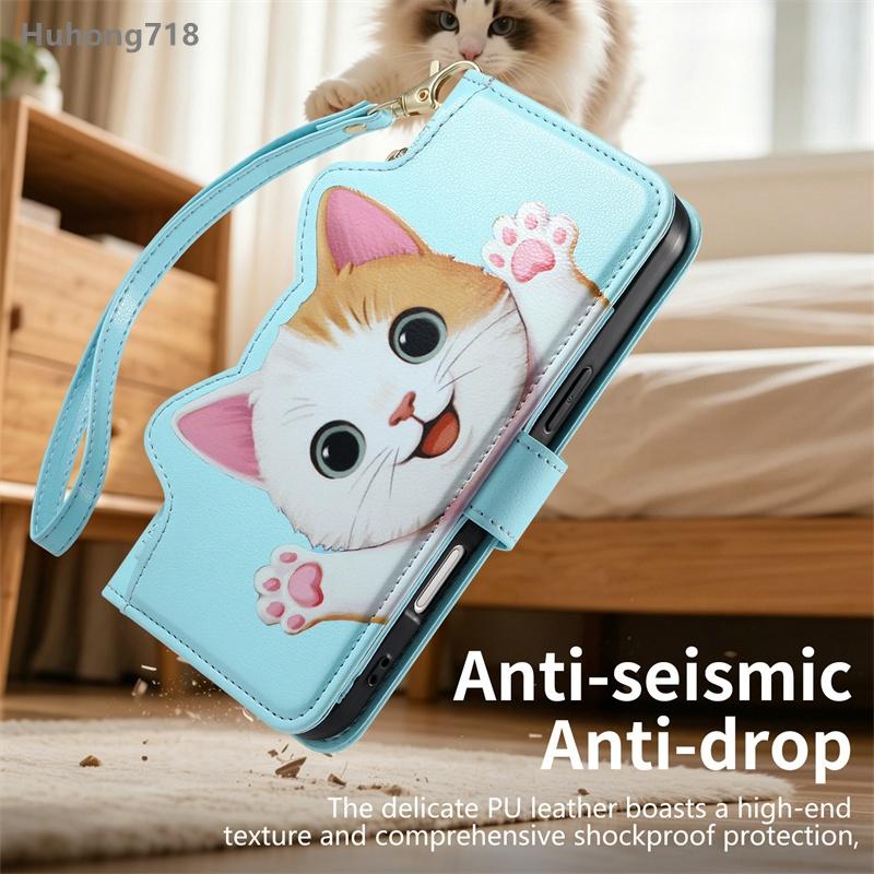 For Sony Xperia Ace 1 5 10 II III IV V VI VII VIII Case Flip Leather Zipper Coin Purse Wallet Cover Multi Card Slots