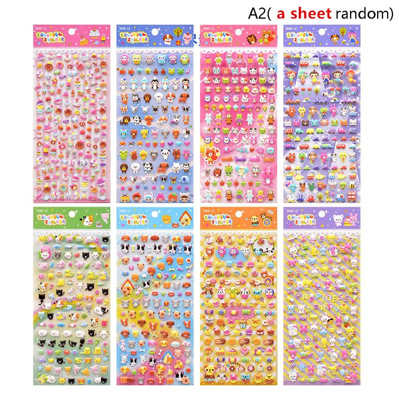 1Pc Kawaii Cartoon Animal Rabbit Stickers With Fragrant 3D Sticker Cute Bunny Decal Diary Scrapbooking Stationery Sticker