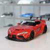 FAJC5 1:22 Toyota SUPRA Alloy Racing Car Model Diecasts & Toy Metal Vehicles Car Model High Simulation Sound and Light Kids Gifts
