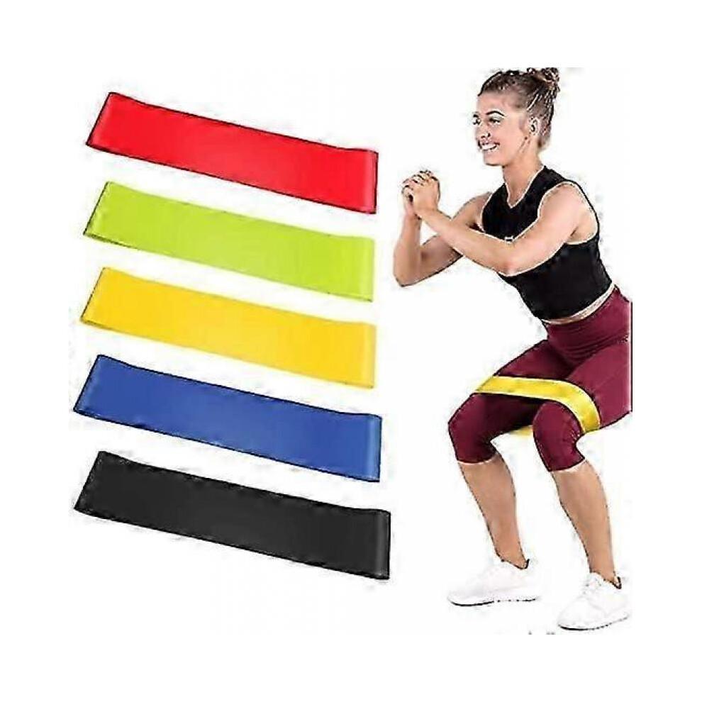 Resistance Bands Set Premium Elastic Bands Exercise Set Levels for Home Gym Long Exercise Workout Skin-Friendly for Training, Yoga Class And physio