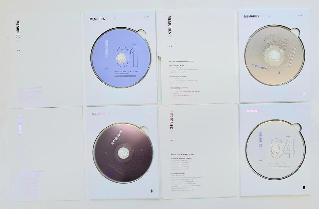 [USED] BTS MEMORIES OF 2018 Blu-ray (G818)